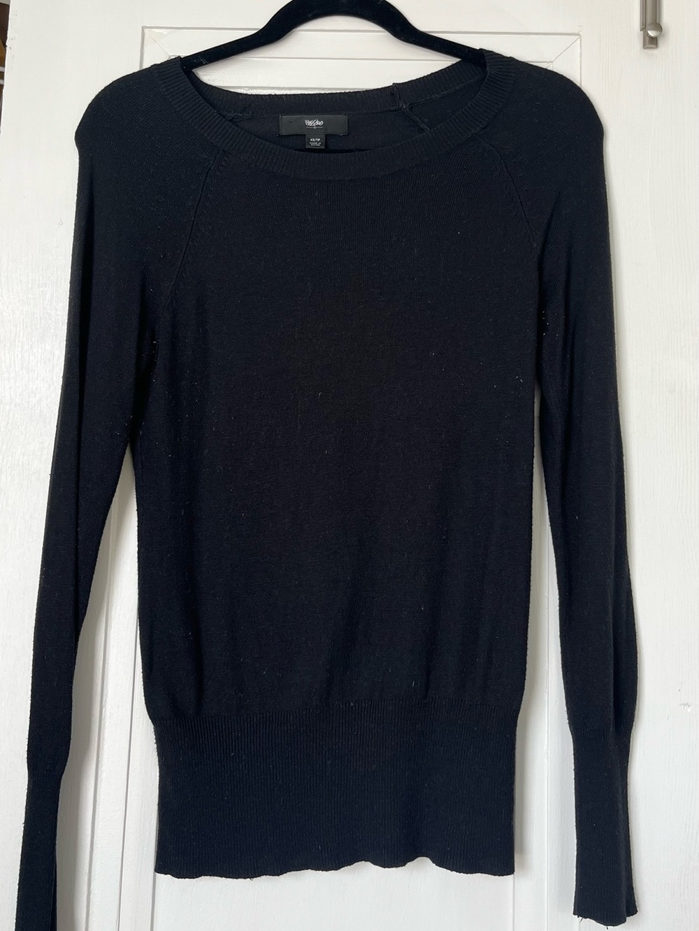 Mossimo Supply Co. Black Crewneck Sweater